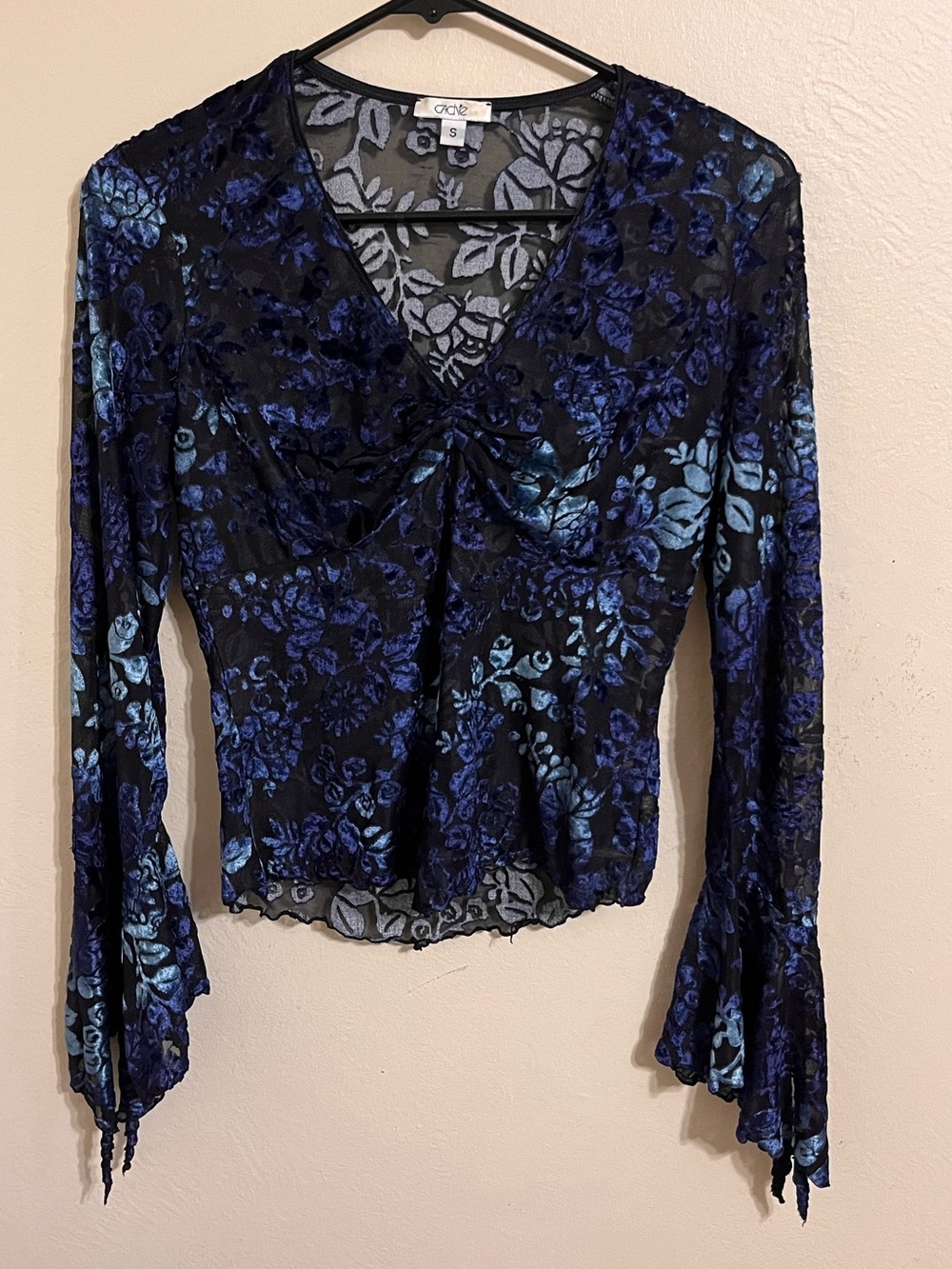 Cache Velvet Top